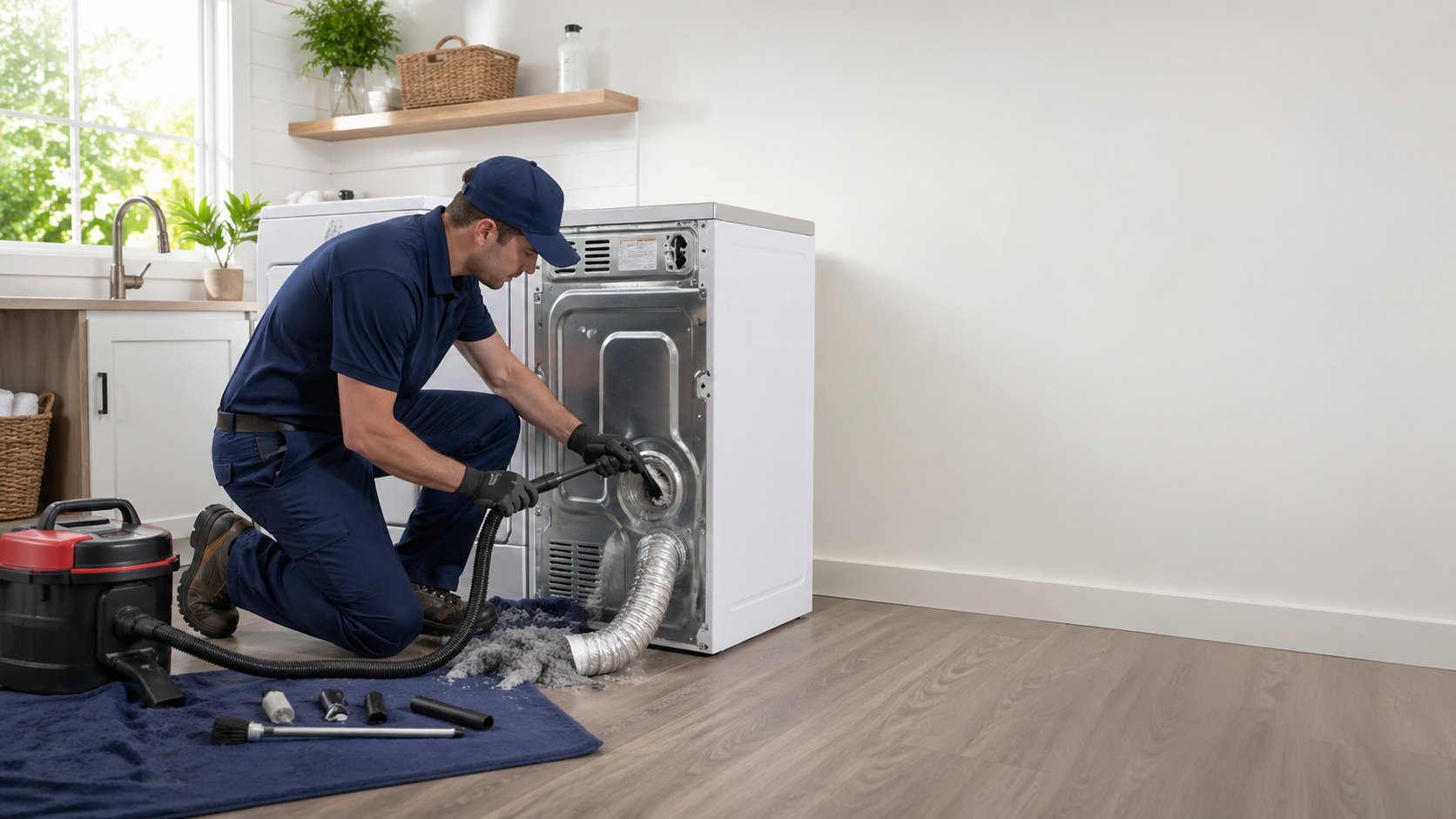 Dryer vent maintenance and inspection