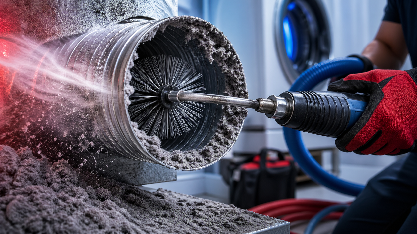 Professional dryer vent cleaning service in Sacramento