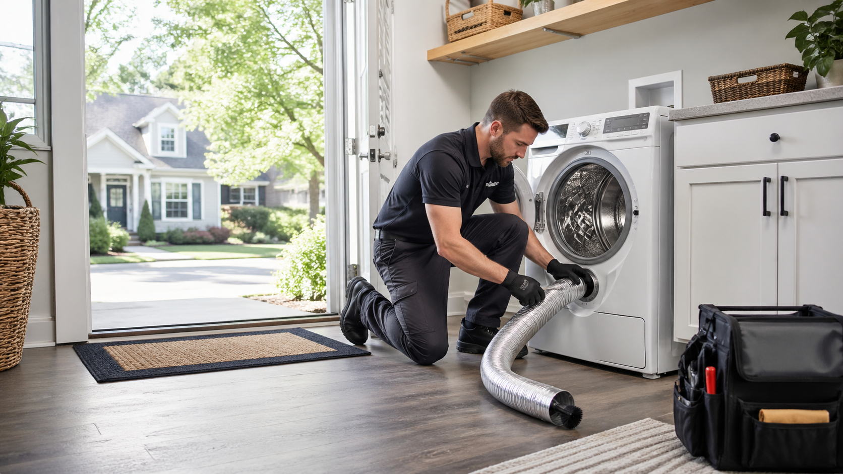 Sacramento dryer vent cleaning service